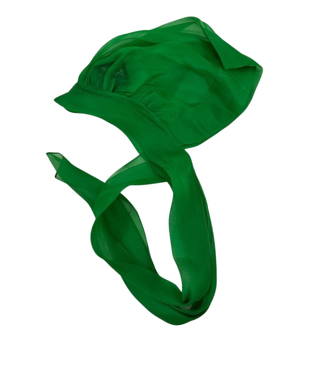 GUCCI Зеленая повязка на голову, фото 1