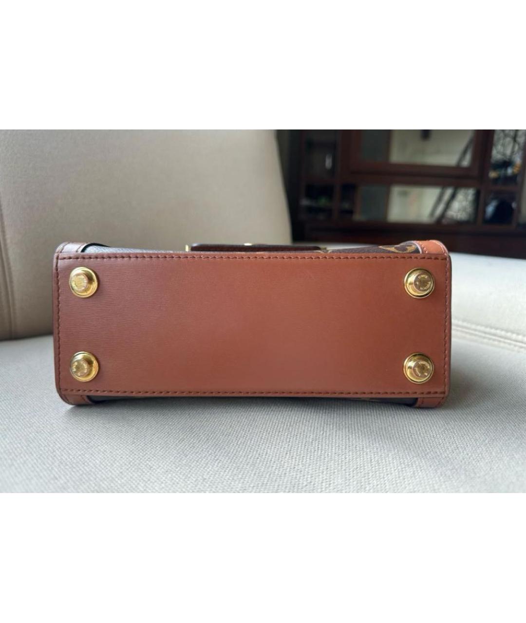 LOUIS VUITTON Коричневая сумка через плечо, фото 2