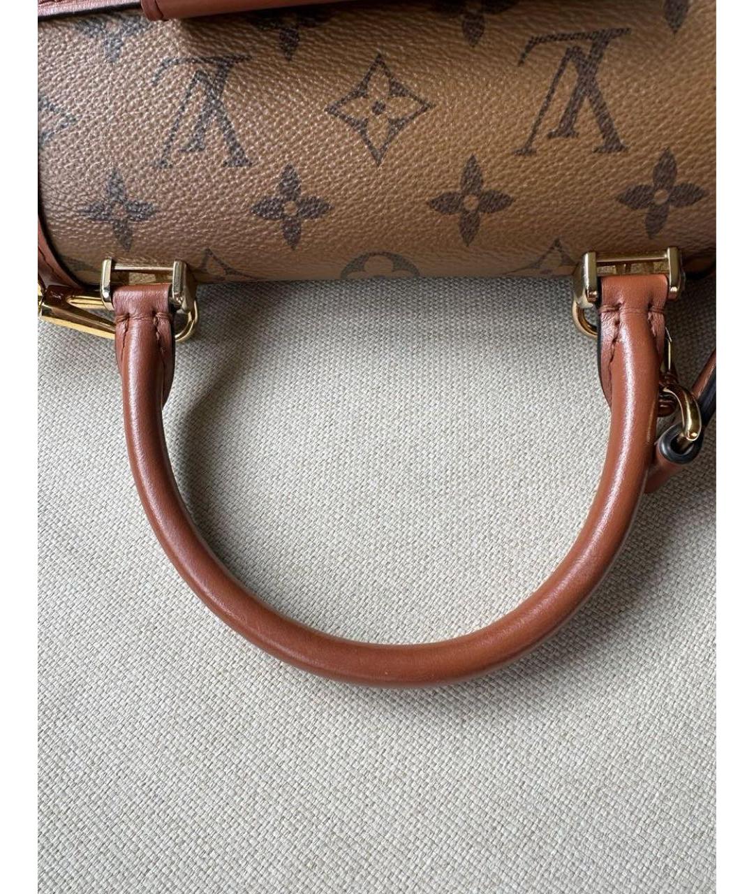 LOUIS VUITTON Коричневая сумка через плечо, фото 6