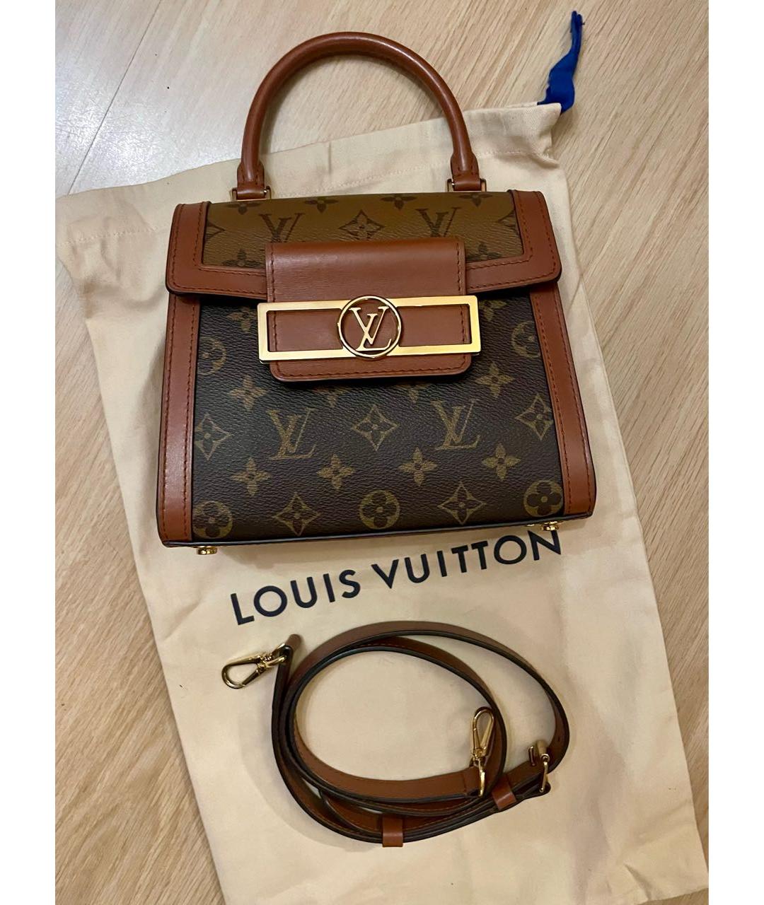 LOUIS VUITTON Коричневая сумка через плечо, фото 7