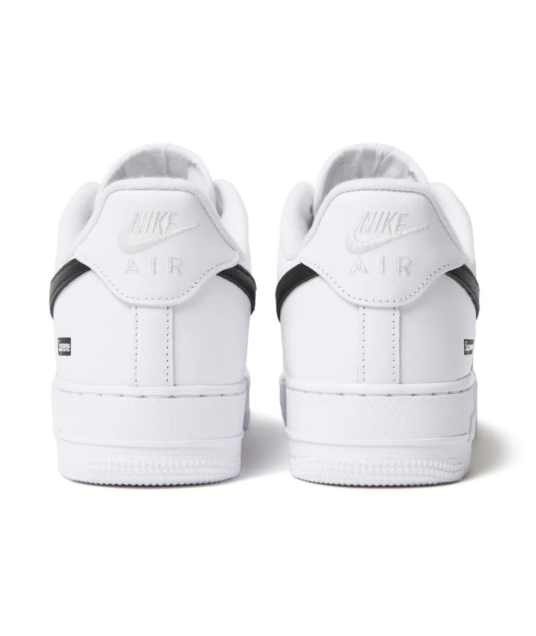 NIKE Белые кожаные кроссовки, фото 3