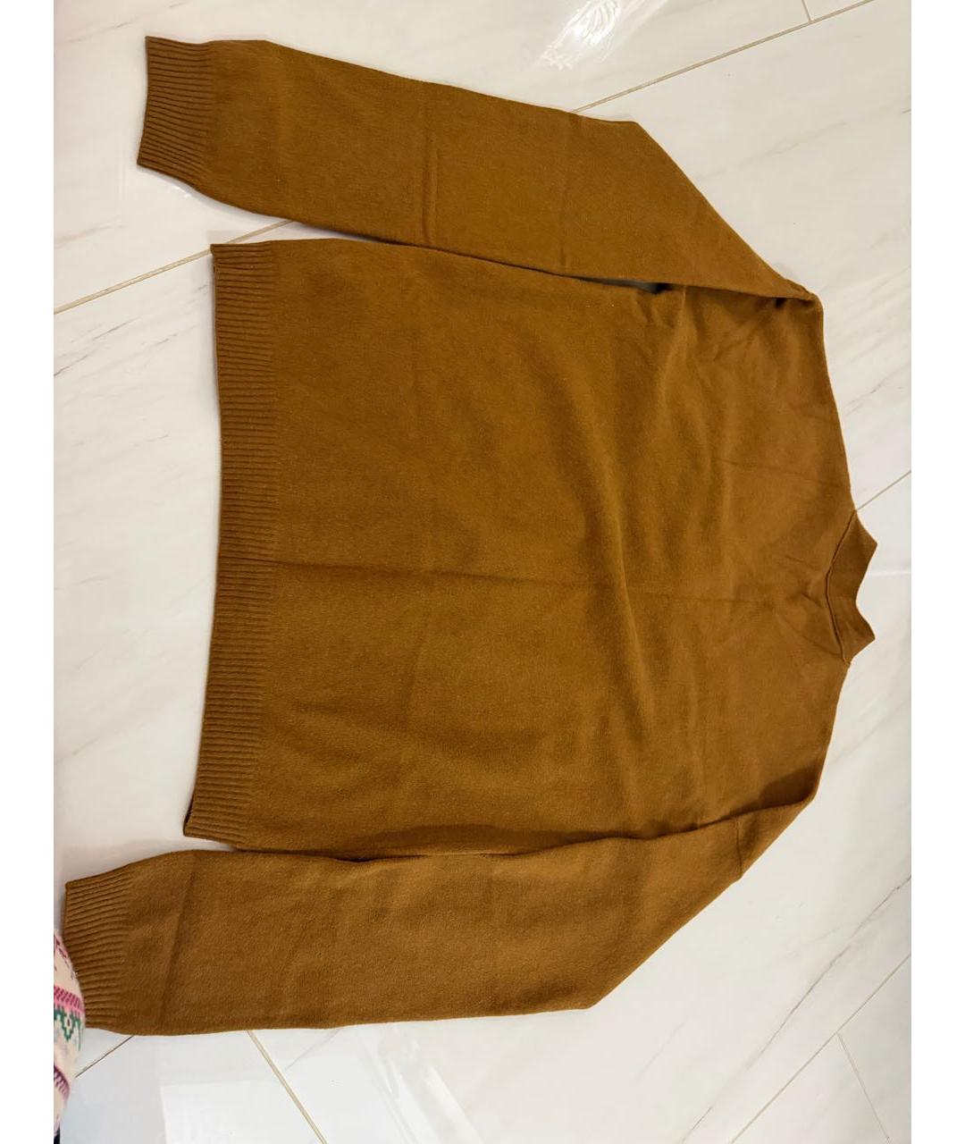 ROCHAS Горчичный шерстяной кардиган, фото 4