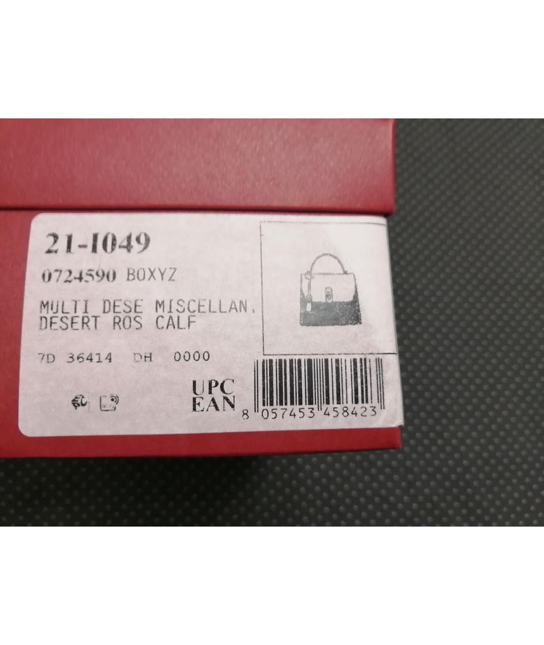 FERRAGAMO Розовая кожаная сумка через плечо, фото 7