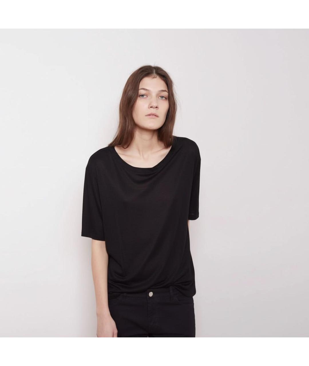 ACNE STUDIOS Черная футболка, фото 2