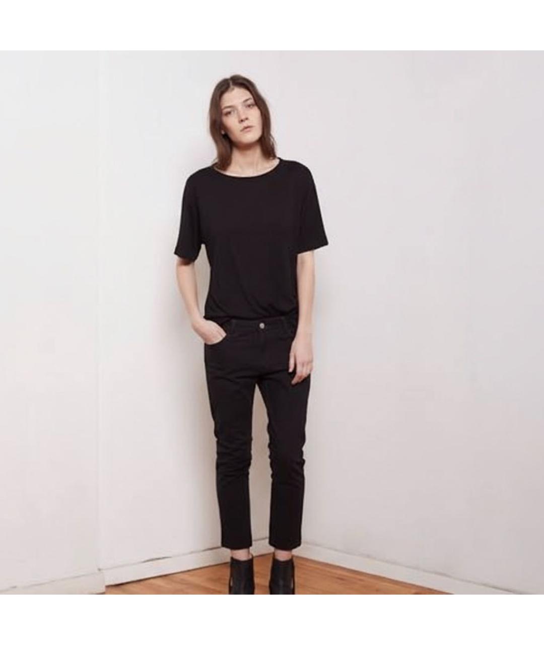 ACNE STUDIOS Черная футболка, фото 3