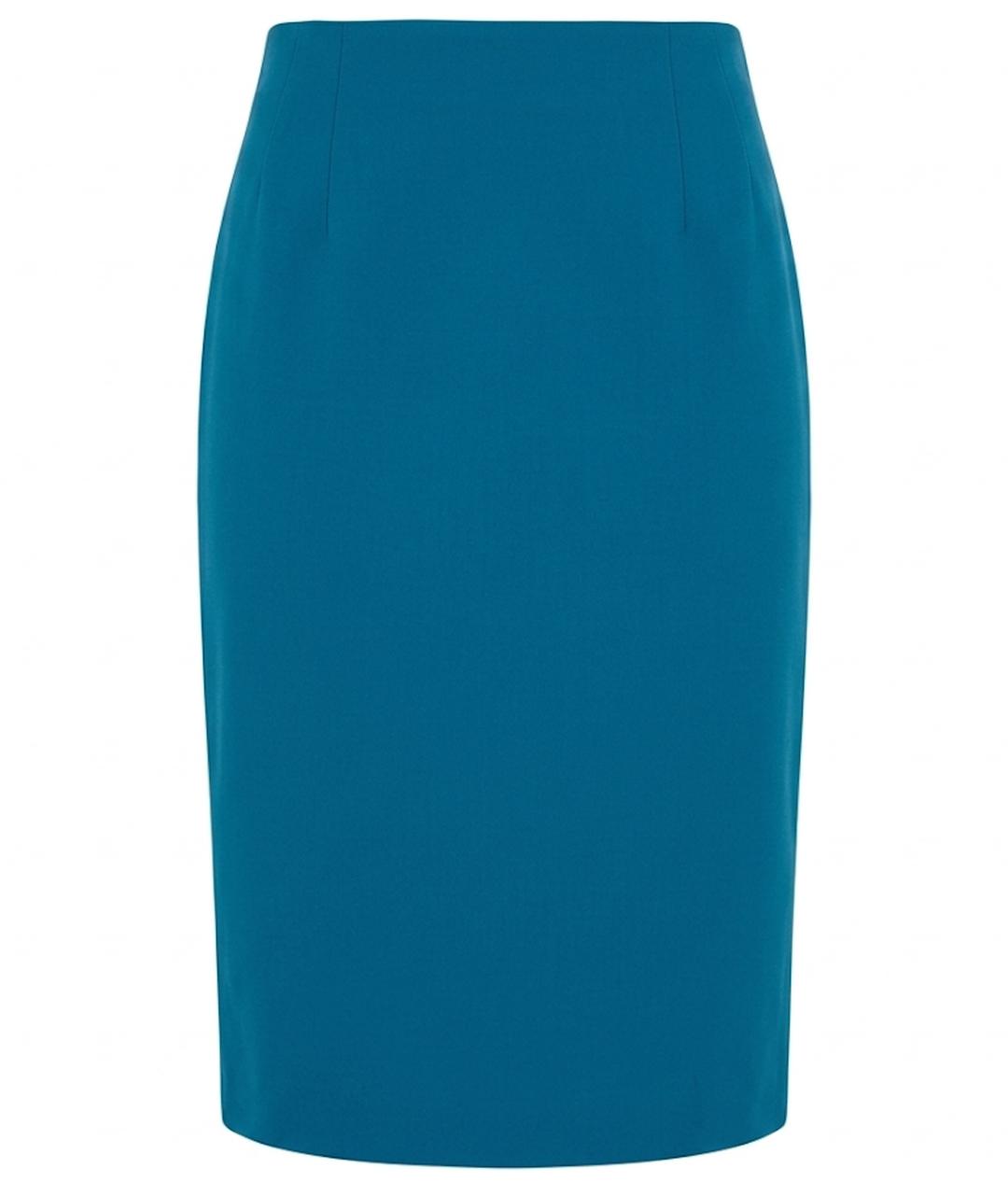 M MISSONI Бирюзовая вискозная юбка миди, фото 1