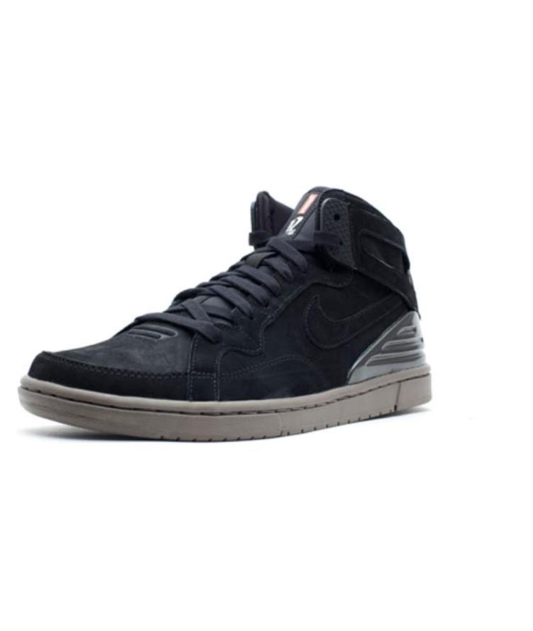 NIKE Черные низкие кроссовки / кеды, фото 4