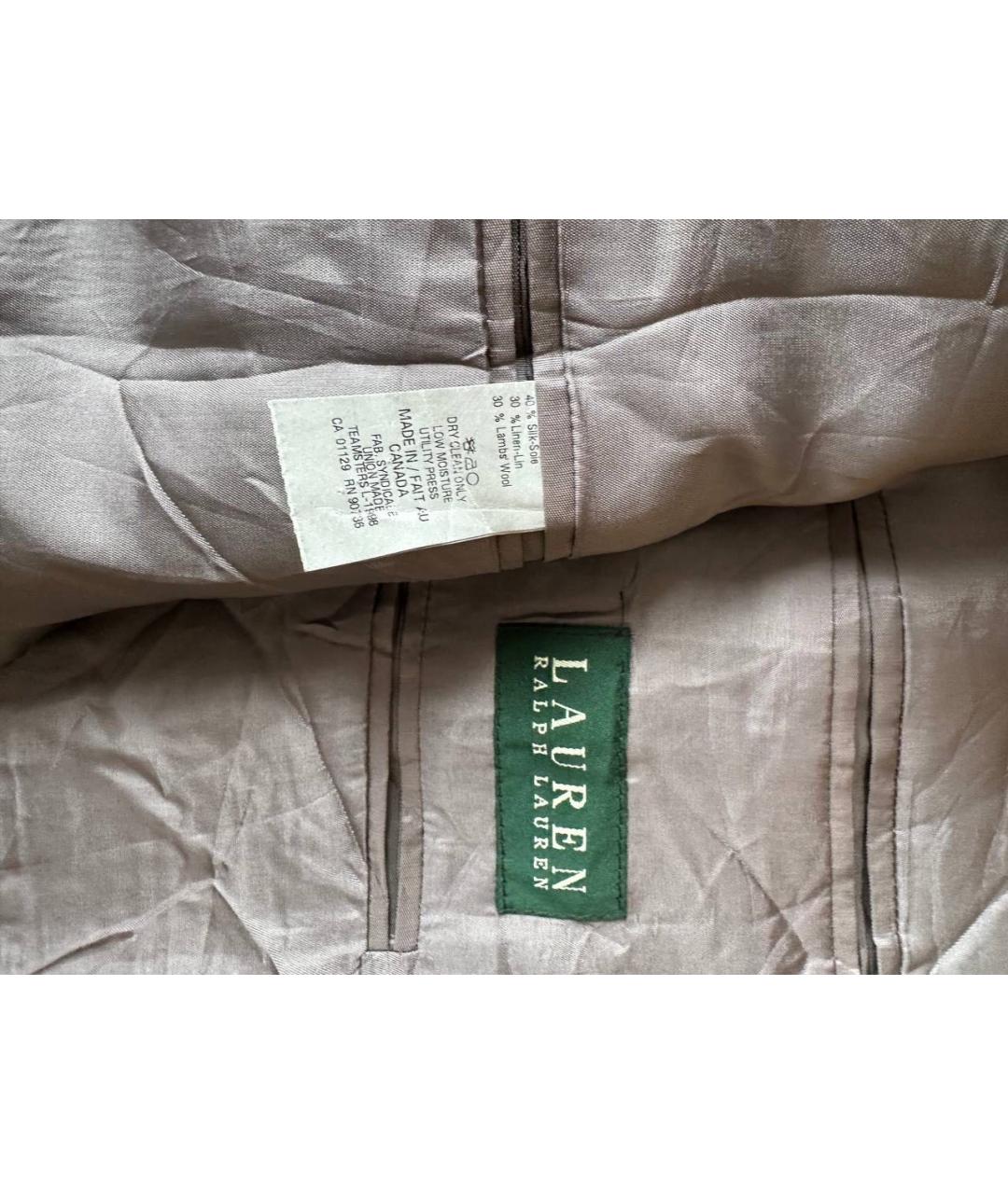 RALPH LAUREN Мульти пиджак, фото 4