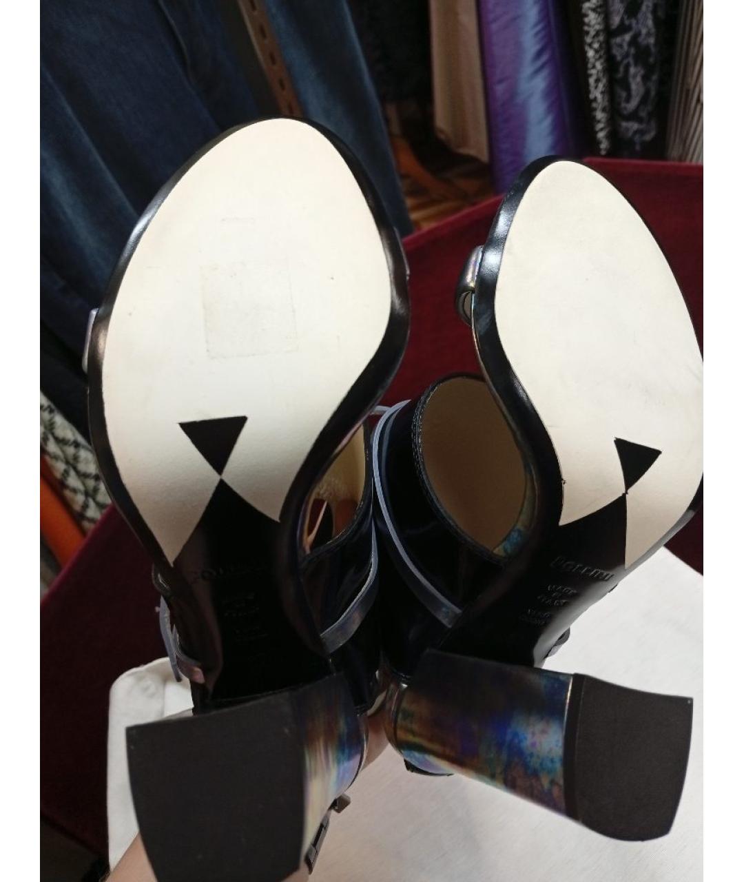 POLLINI Мульти кожаные босоножки, фото 5