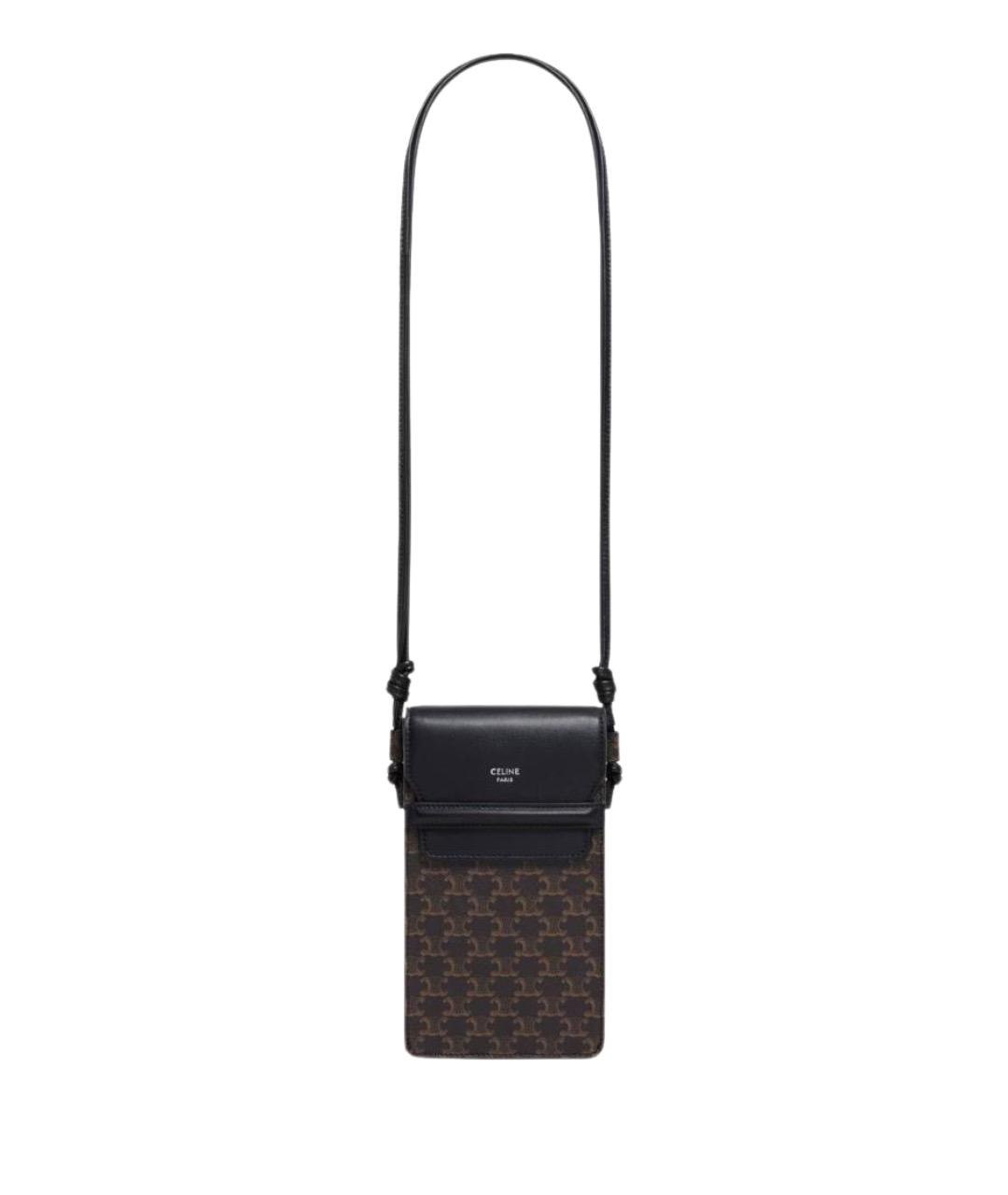 CELINE Черная сумка через плечо, фото 1