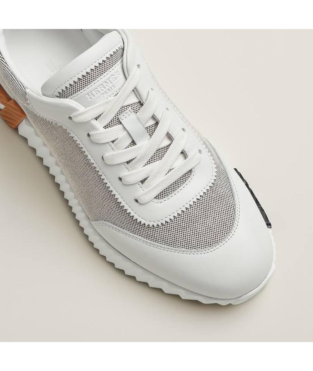 HERMES Кожаные кроссовки, фото 6
