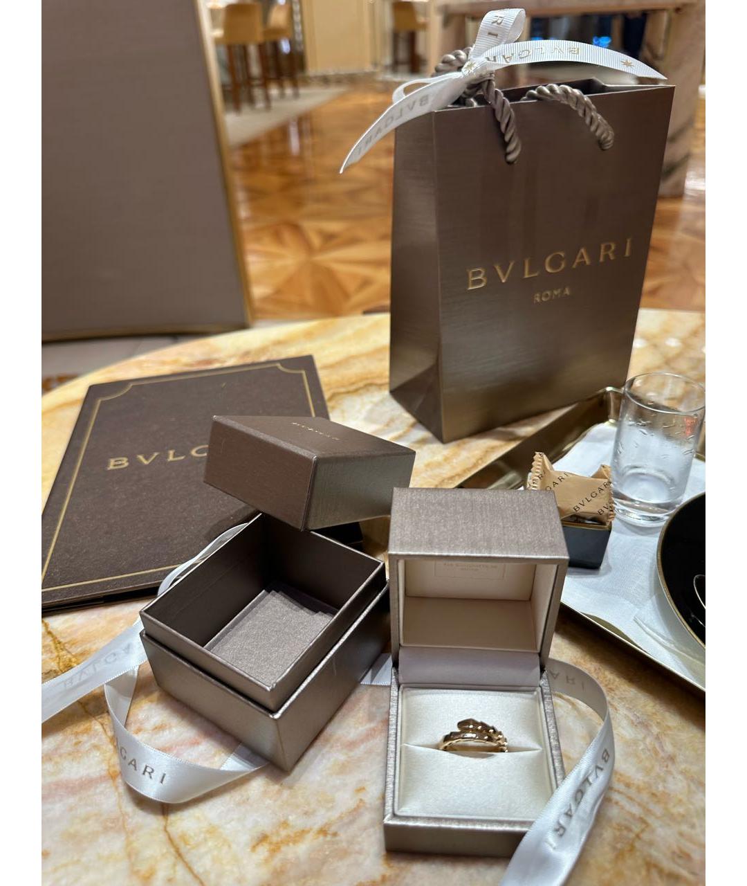 BVLGARI Золотое кольцо из желтого золота, фото 3