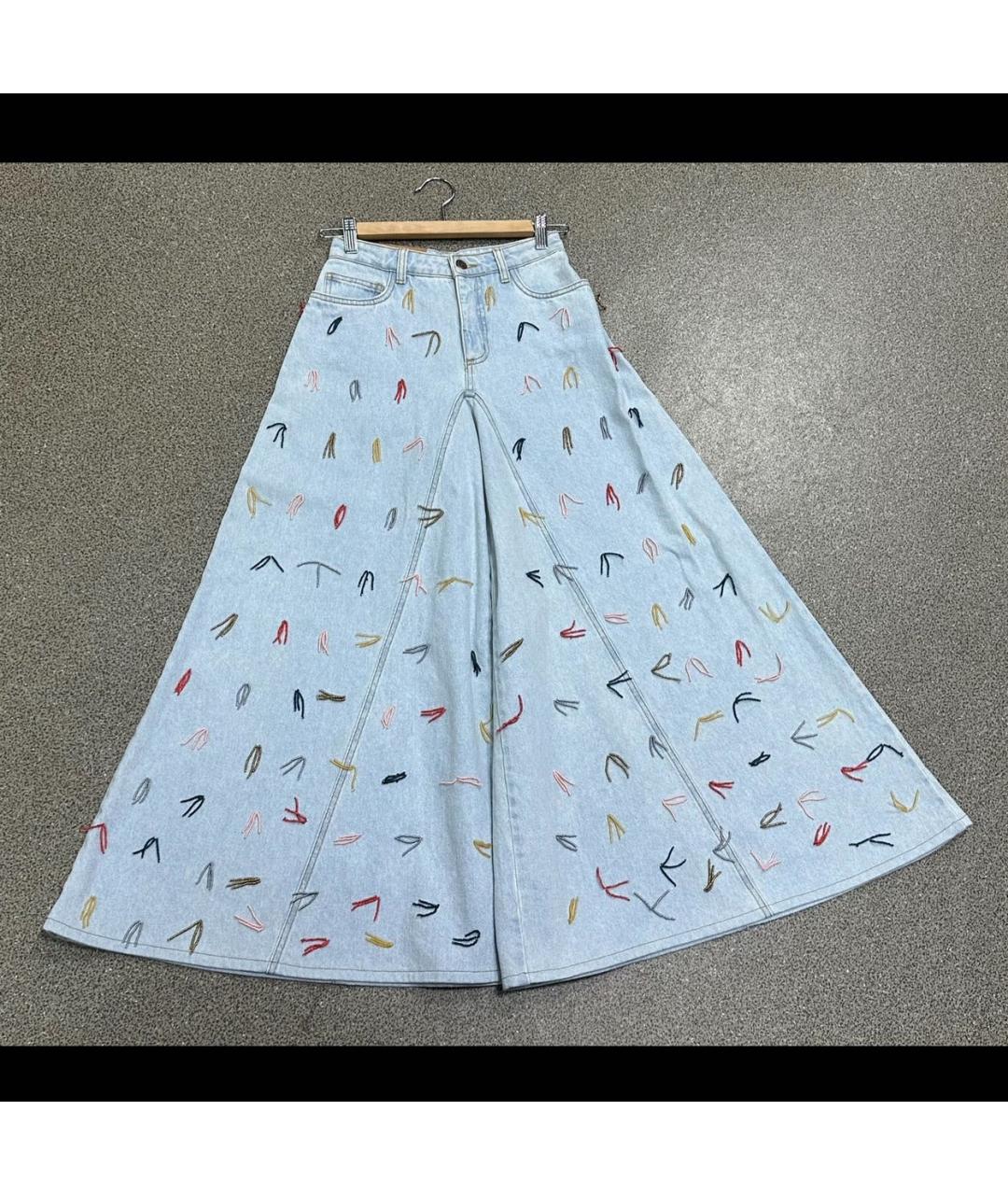 FARM RIO Мульти хлопковые джинсы клеш, фото 5