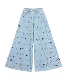 FARM RIO Джинсы клеш