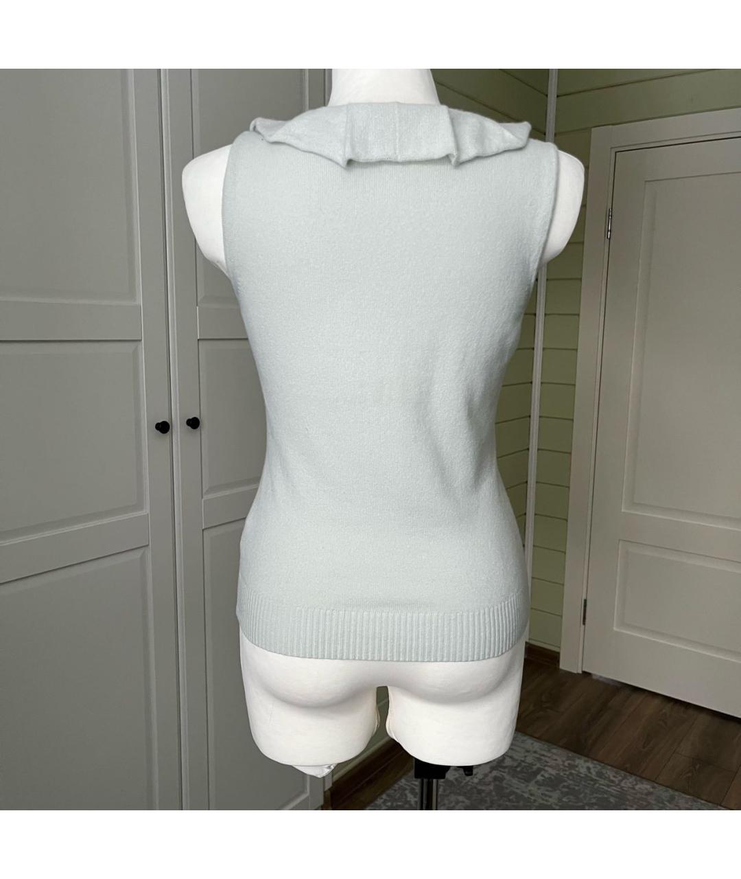 FABIANA FILIPPI Салатовая шерстяная жилетка, фото 3