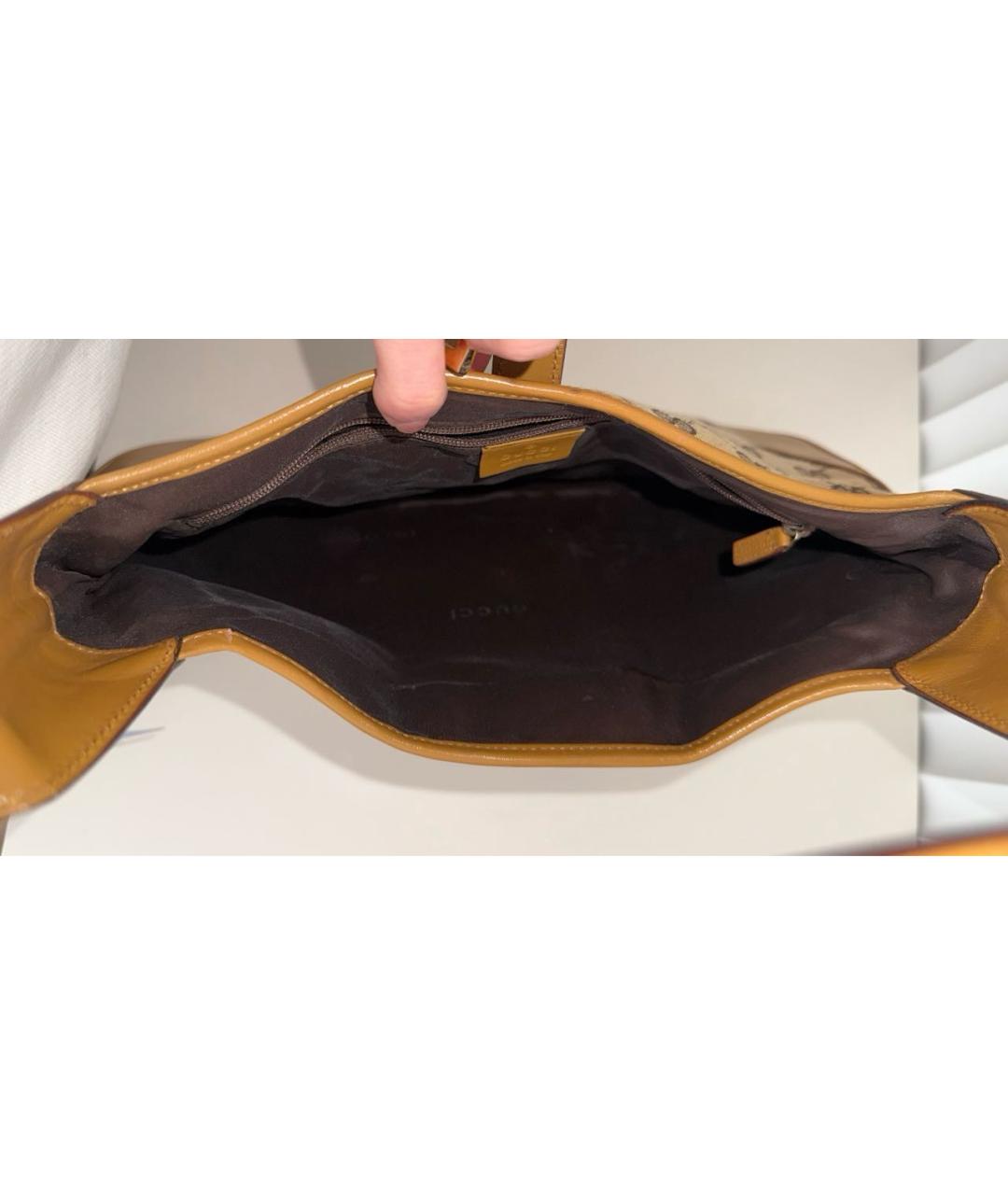 GUCCI Коричневая сумка через плечо, фото 4