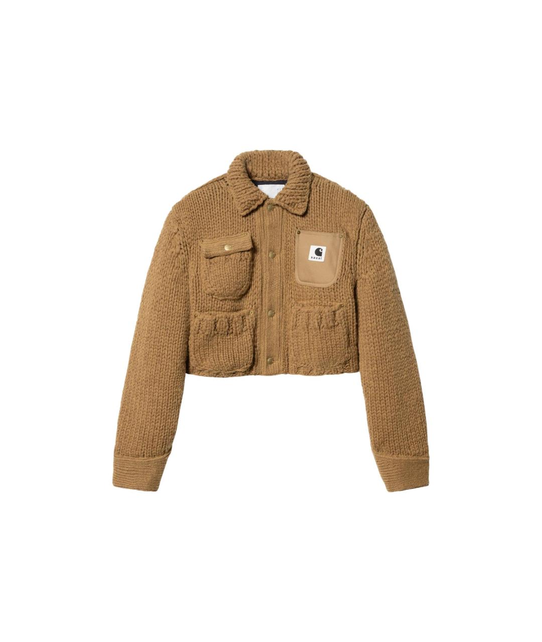 SACAI Коричневая куртка, фото 1