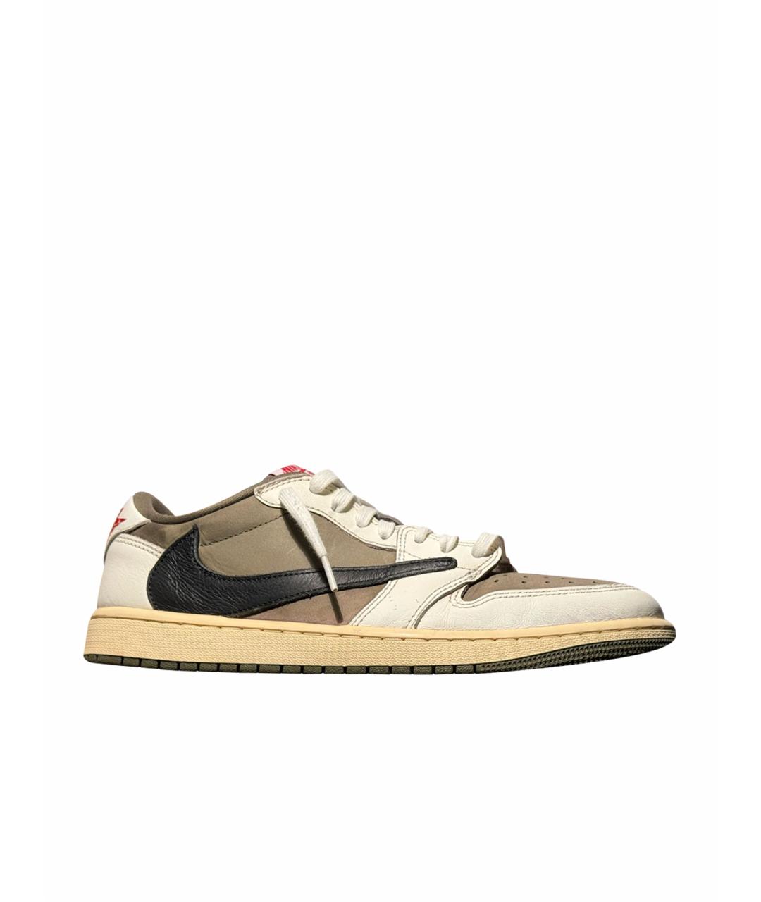 CACTUS JACK BY TRAVIS SCOTT Хаки низкие кроссовки / кеды, фото 1