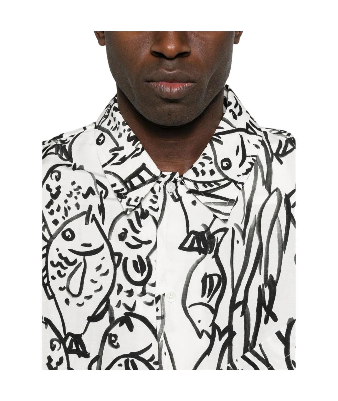 JACQUEMUS Белая классическая рубашка, фото 5