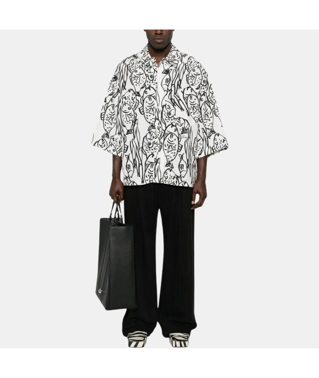 JACQUEMUS Белая классическая рубашка, фото 2