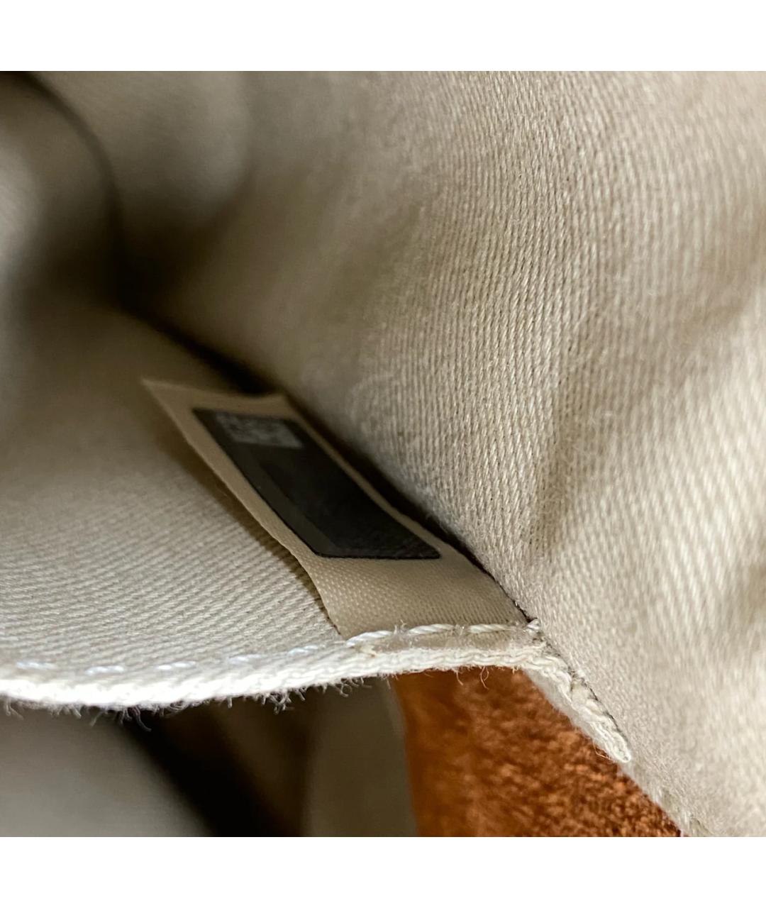 CHLOE Коричневый кожаный рюкзак, фото 7