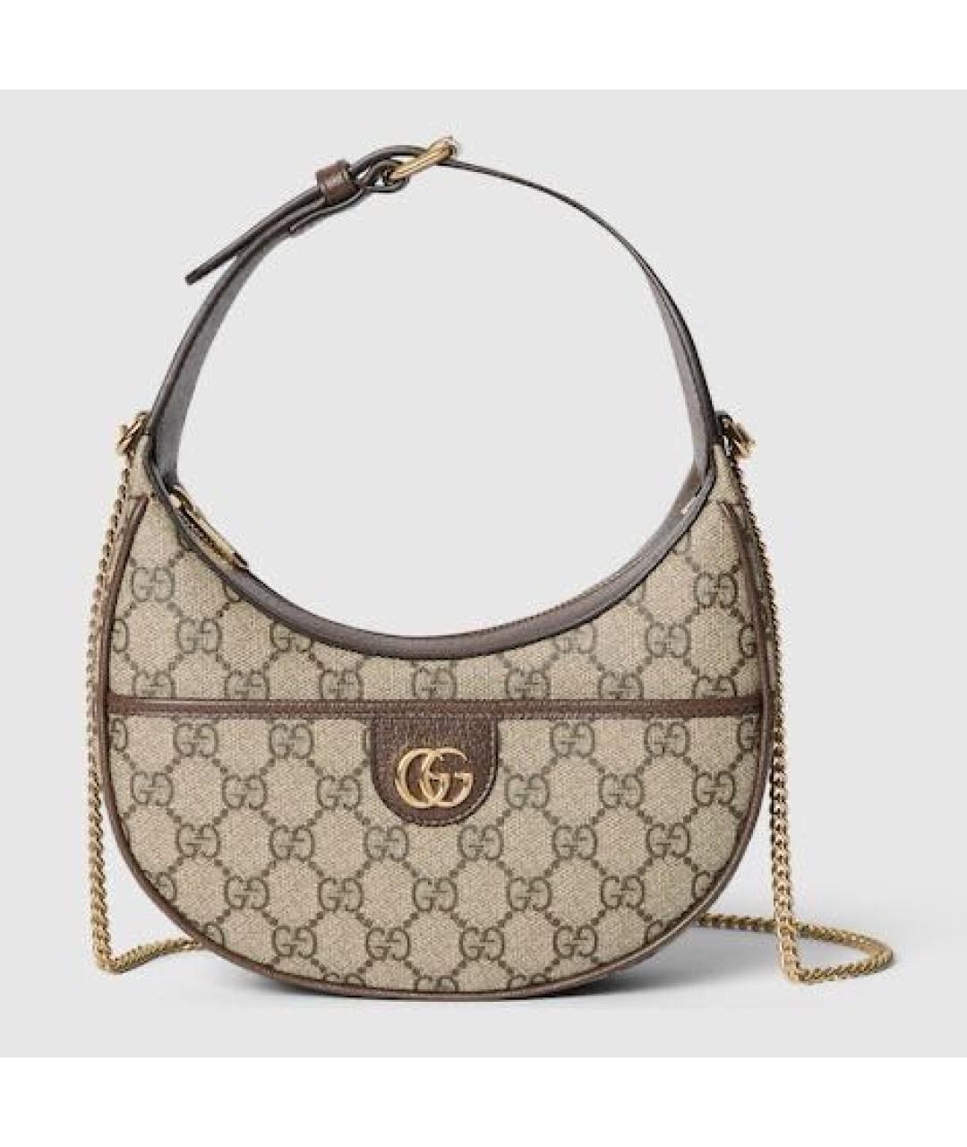 GUCCI Коричневая сумка через плечо, фото 4
