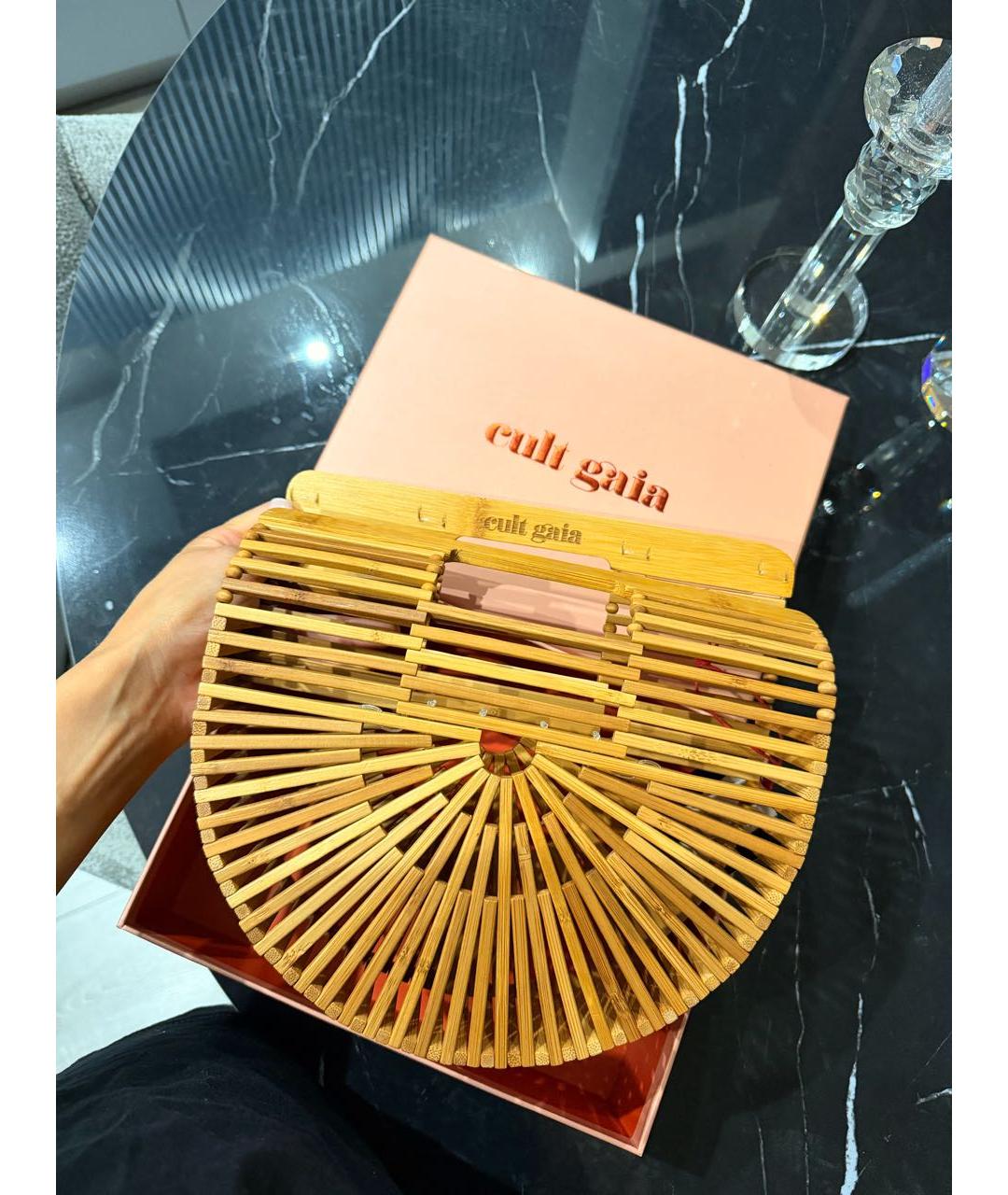 CULT GAIA Бежевая пляжная сумка, фото 4