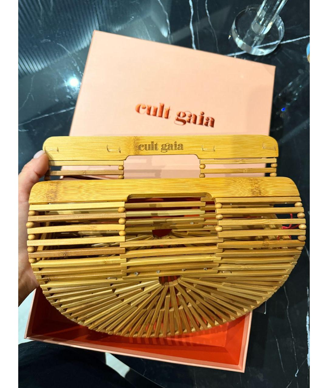 CULT GAIA Бежевая пляжная сумка, фото 2