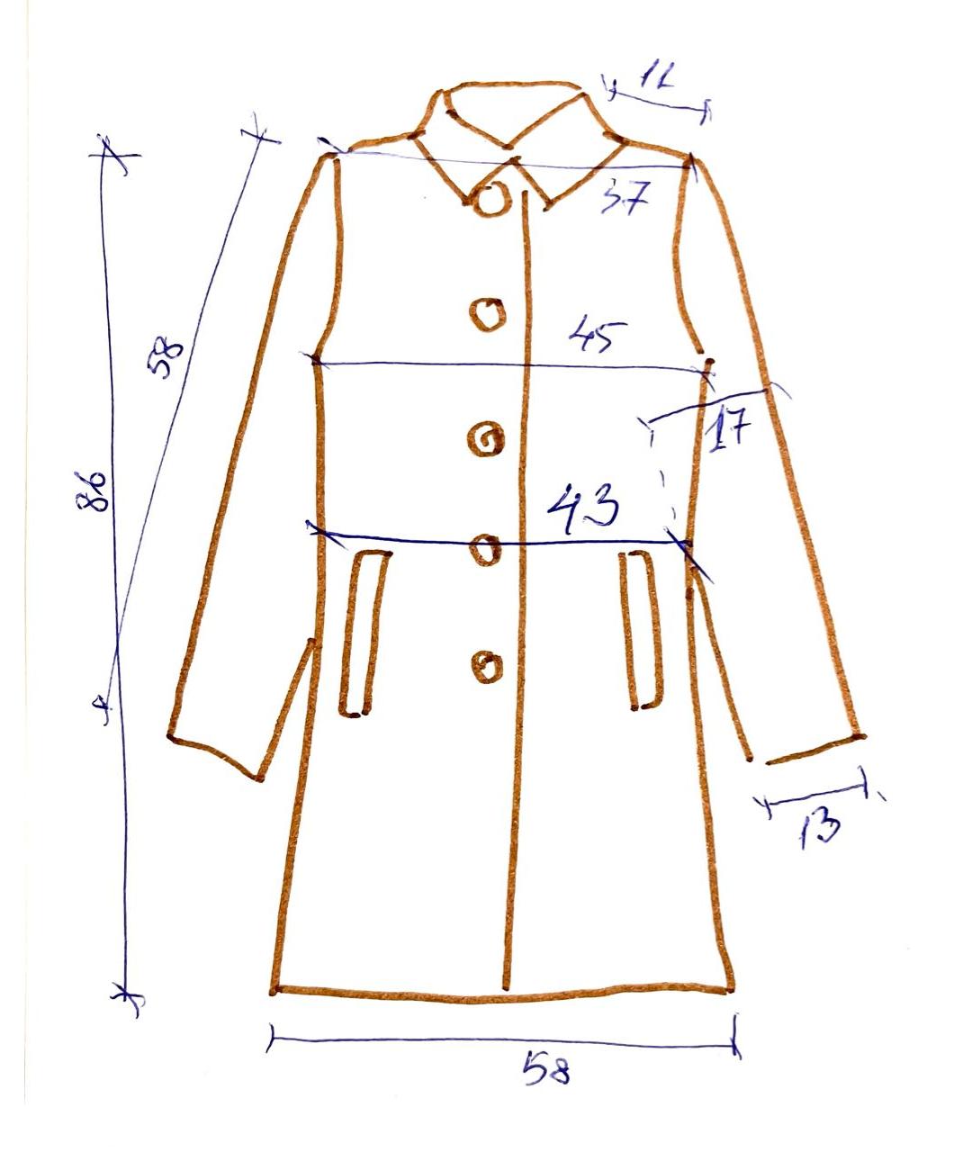 BLUGIRL Черное шерстяное пальто, фото 8