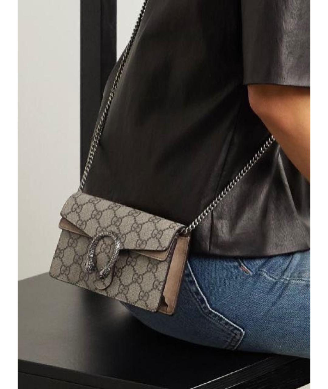 GUCCI Бежевая сумка через плечо, фото 3