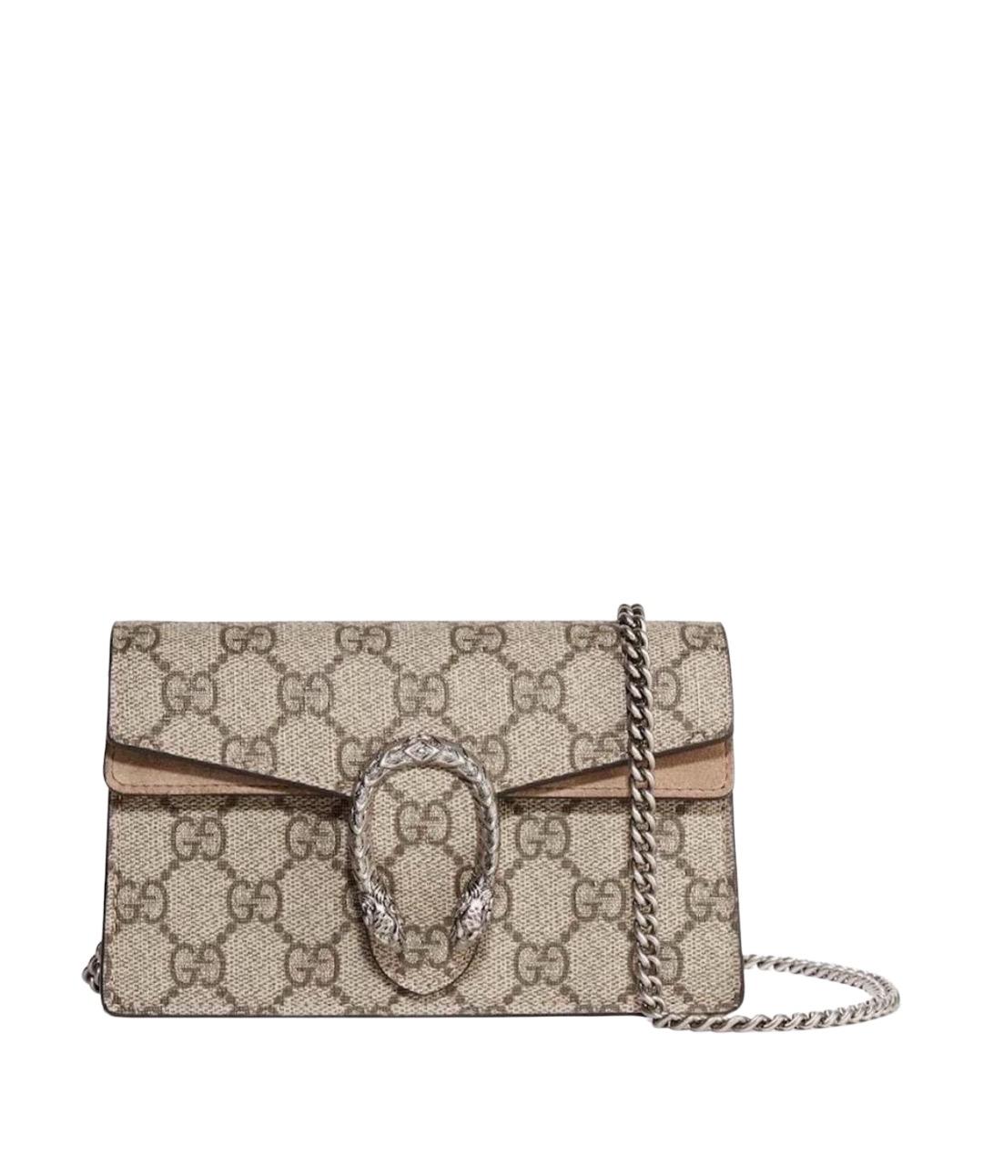 GUCCI Бежевая сумка через плечо, фото 1
