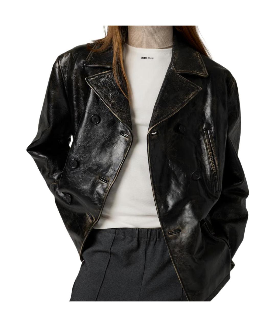 MIU MIU Белая хлопковая майка, фото 5