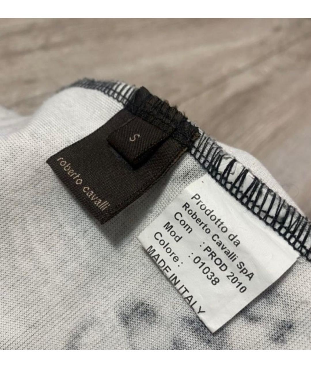 ROBERTO CAVALLI Голубое вискозное повседневное платье, фото 6