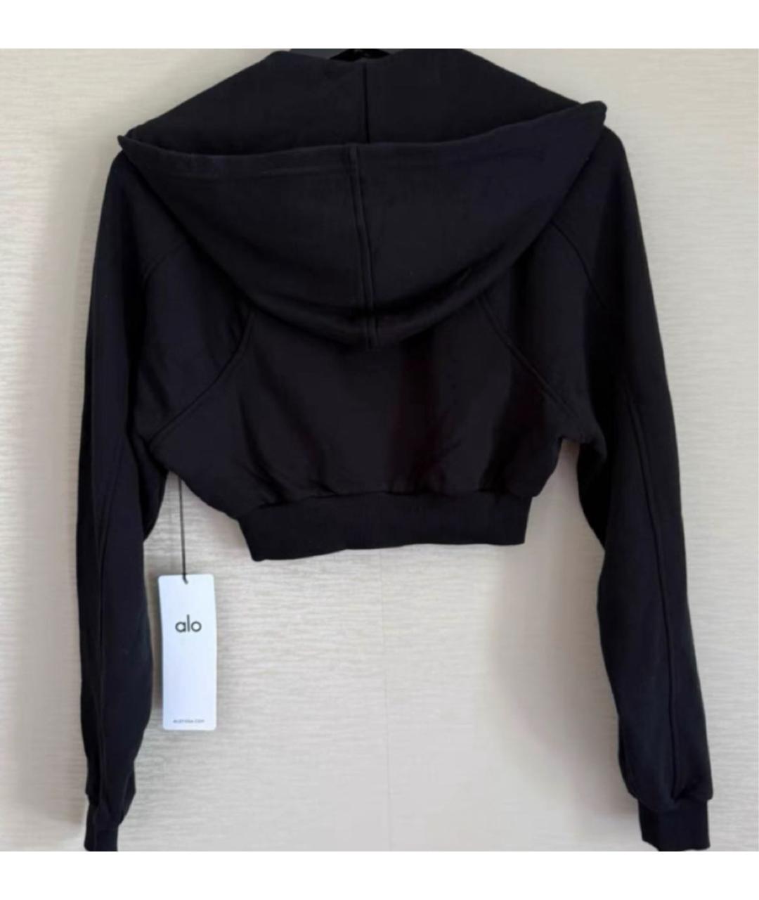 ALO YOGA Черная спортивная куртка, фото 6