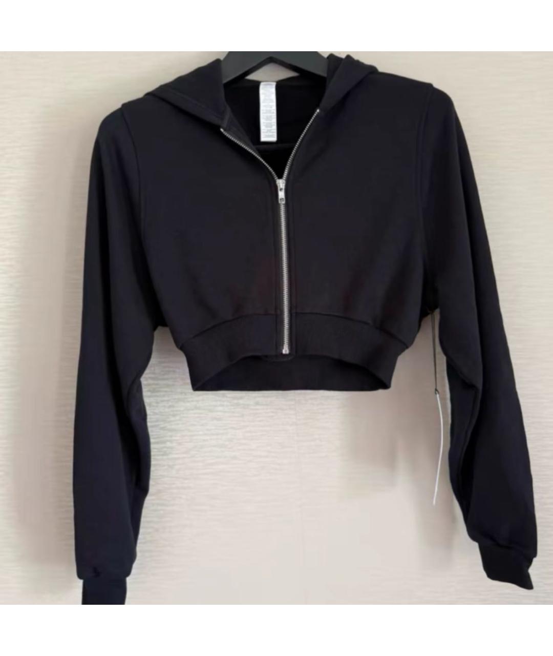 ALO YOGA Черная спортивная куртка, фото 5