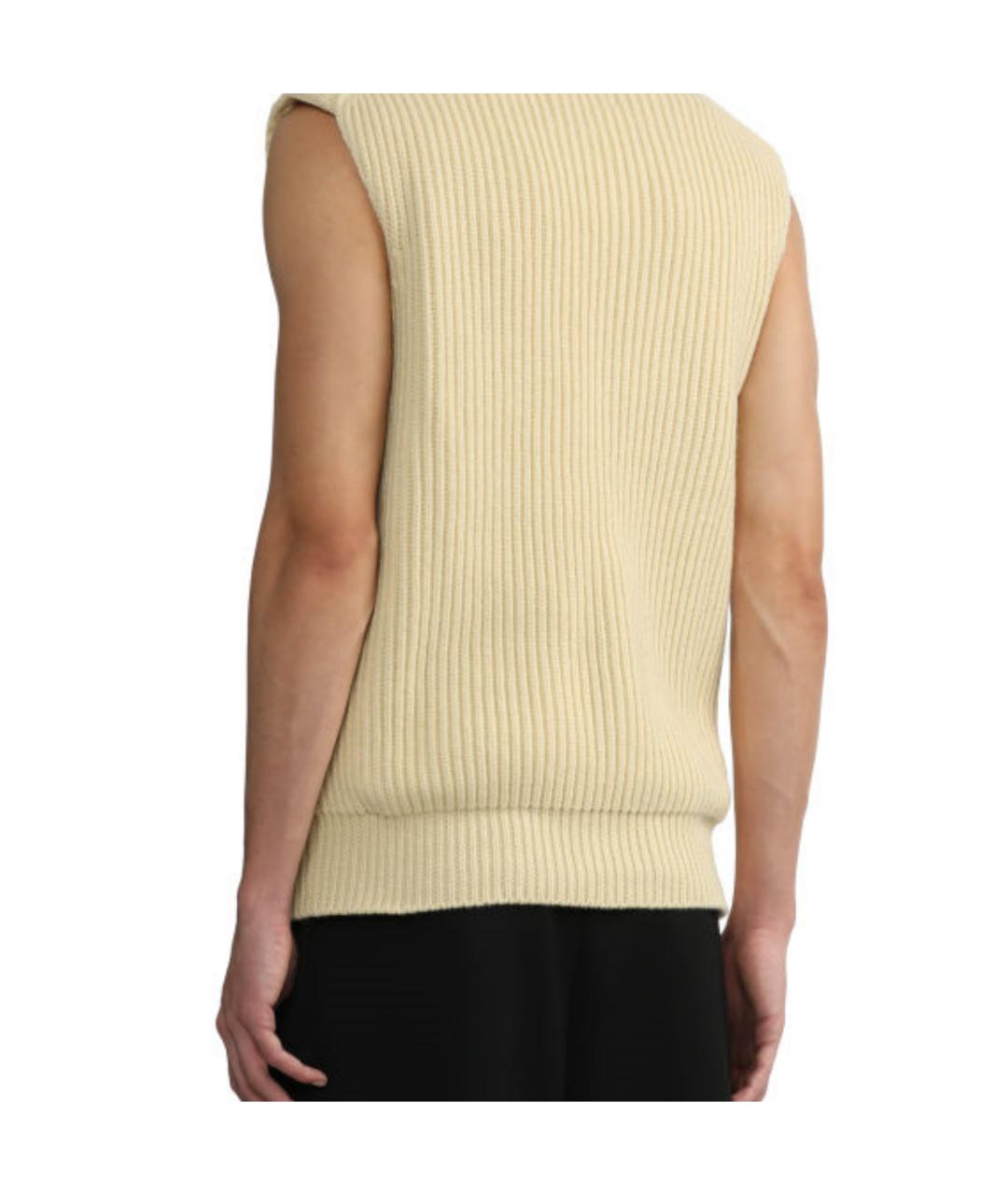 JIL SANDER Коричневая жилетка, фото 5