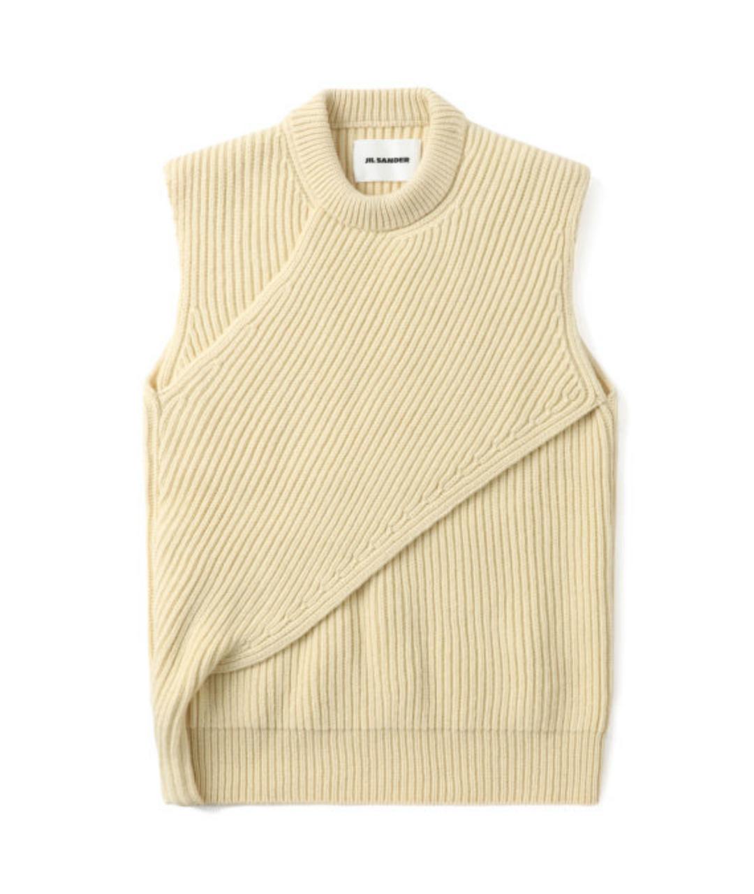 JIL SANDER Коричневая жилетка, фото 1