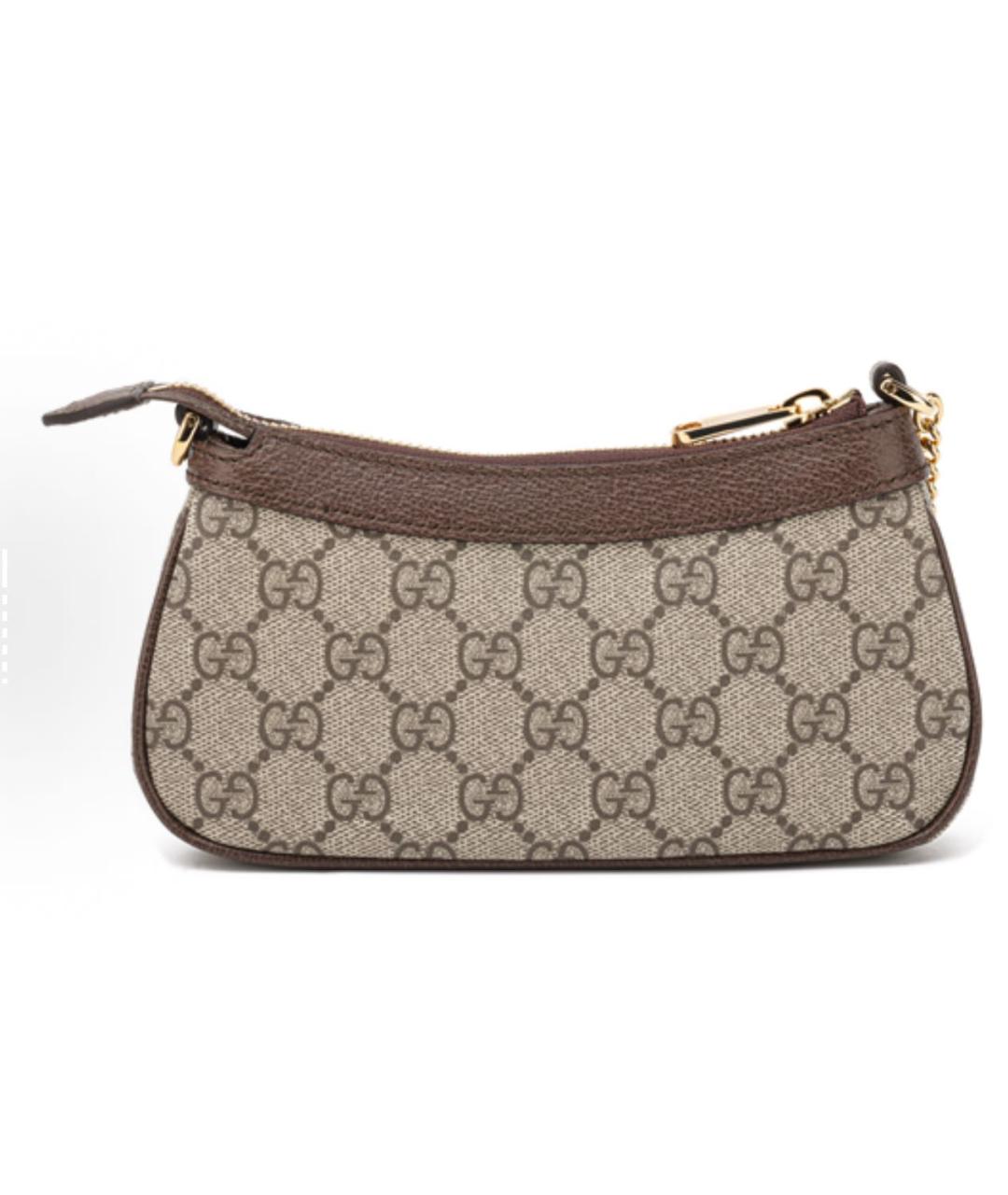 GUCCI Коричневая сумка с короткими ручками, фото 4