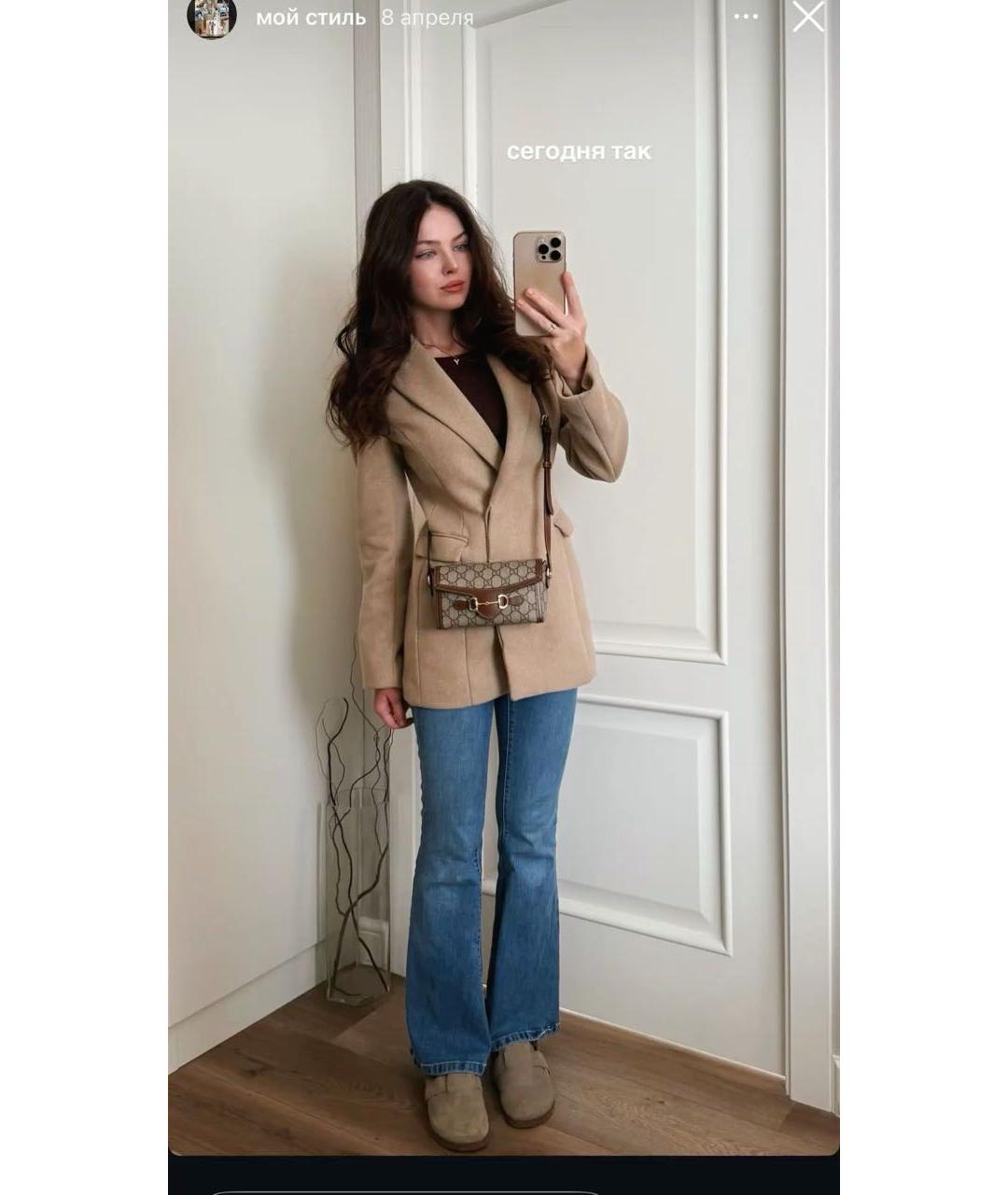 GUCCI Коричневая сумка с короткими ручками, фото 7