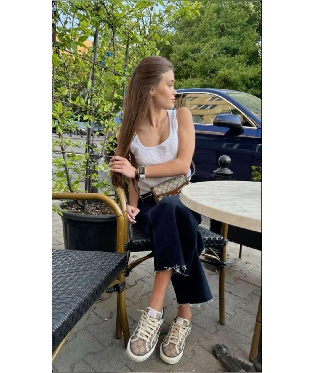 GUCCI Коричневая сумка с короткими ручками, фото 6