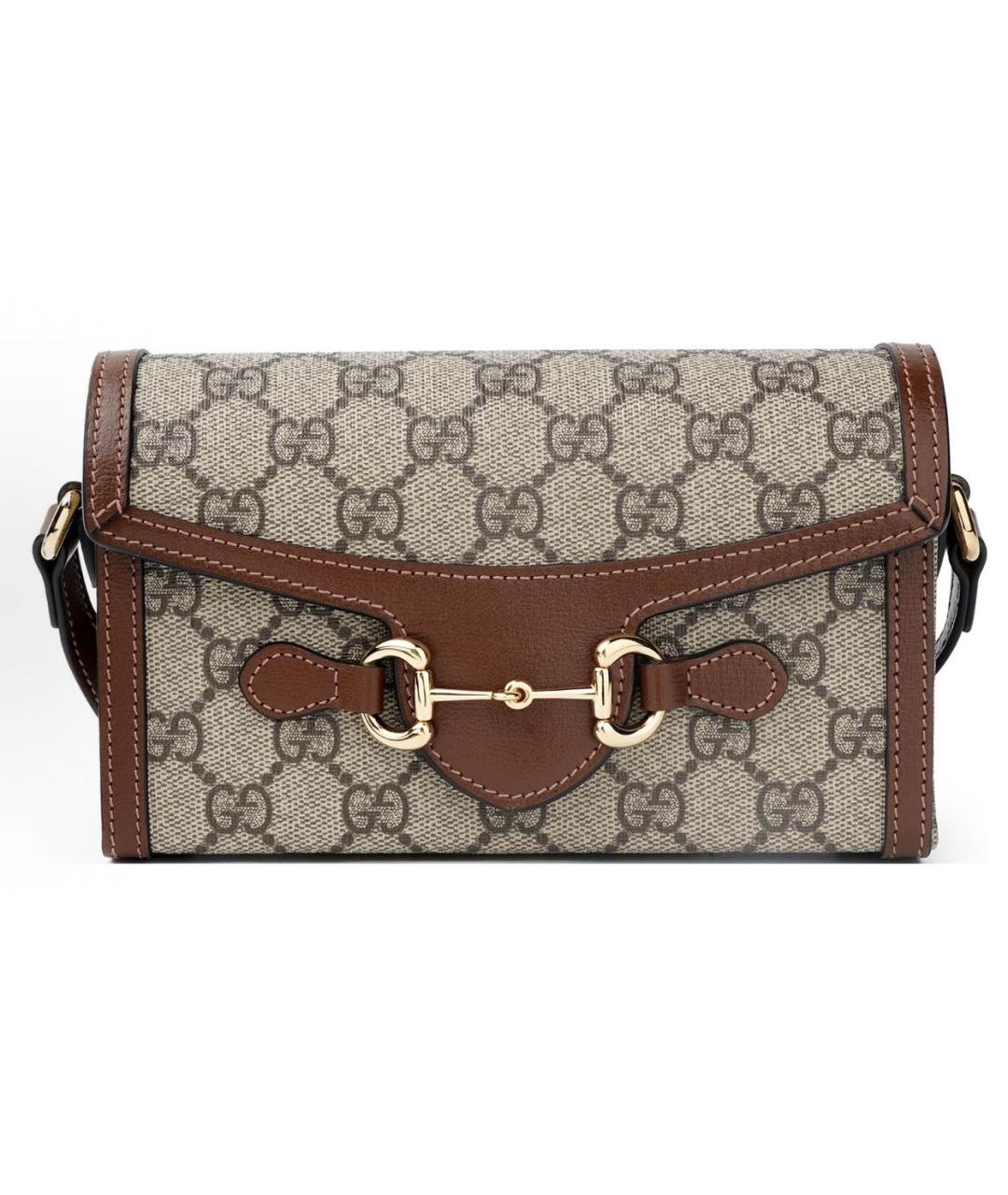 GUCCI Коричневая сумка с короткими ручками, фото 9