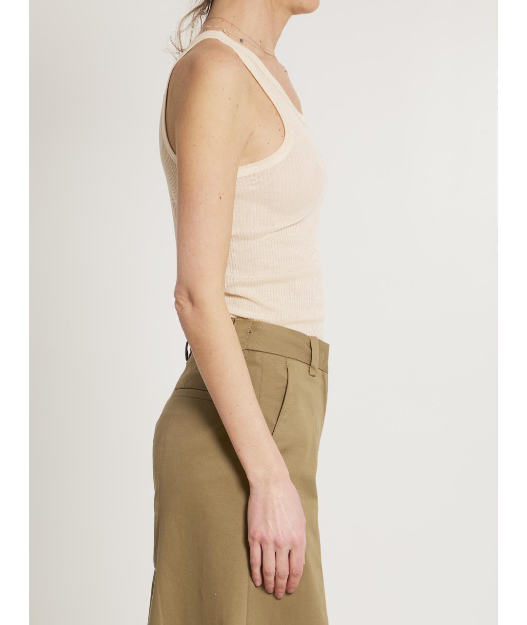 LEMAIRE Розовая вискозная майка, фото 2