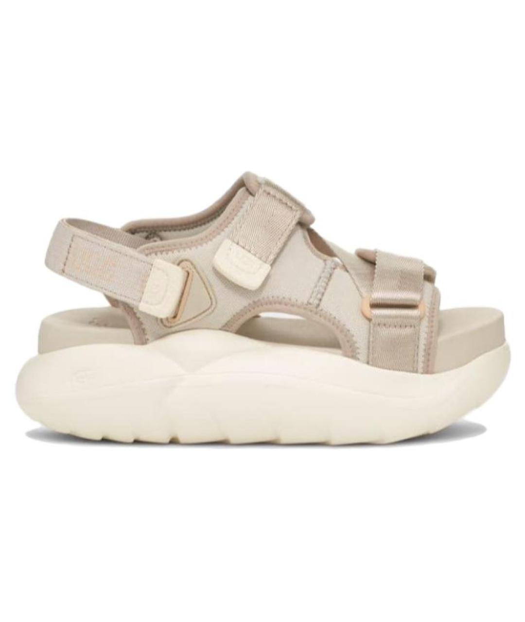 UGG AUSTRALIA Бежевые сандалии, фото 1