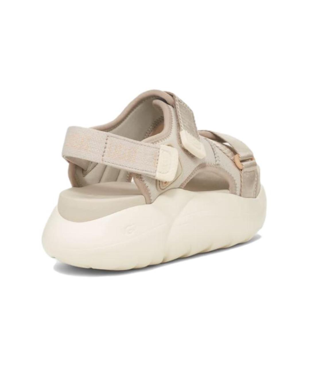UGG AUSTRALIA Бежевые сандалии, фото 4
