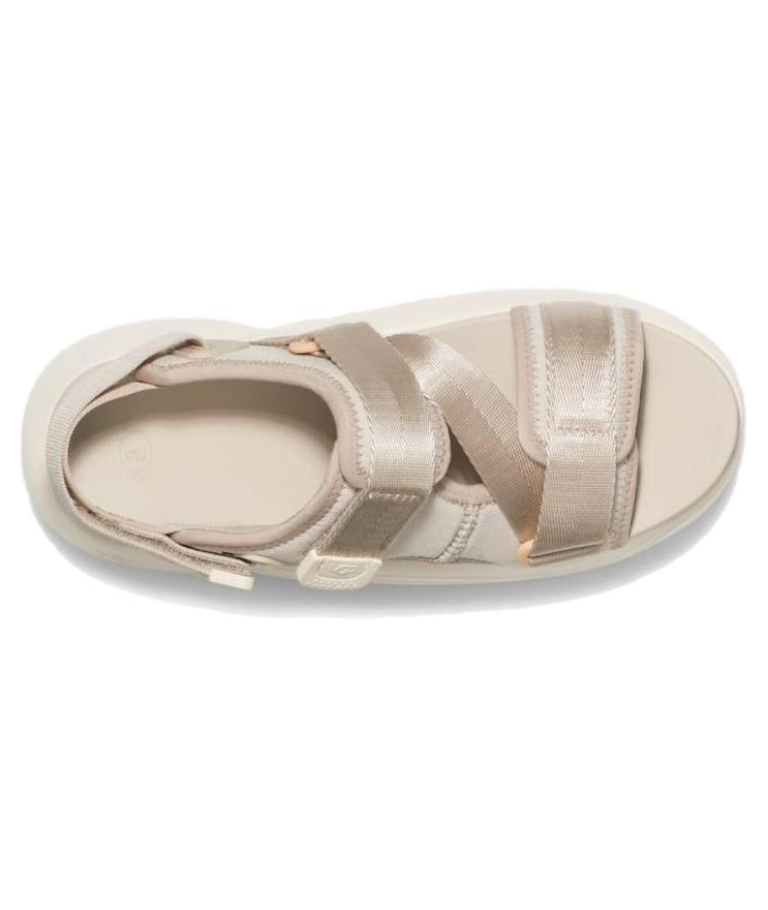 UGG AUSTRALIA Бежевые сандалии, фото 5