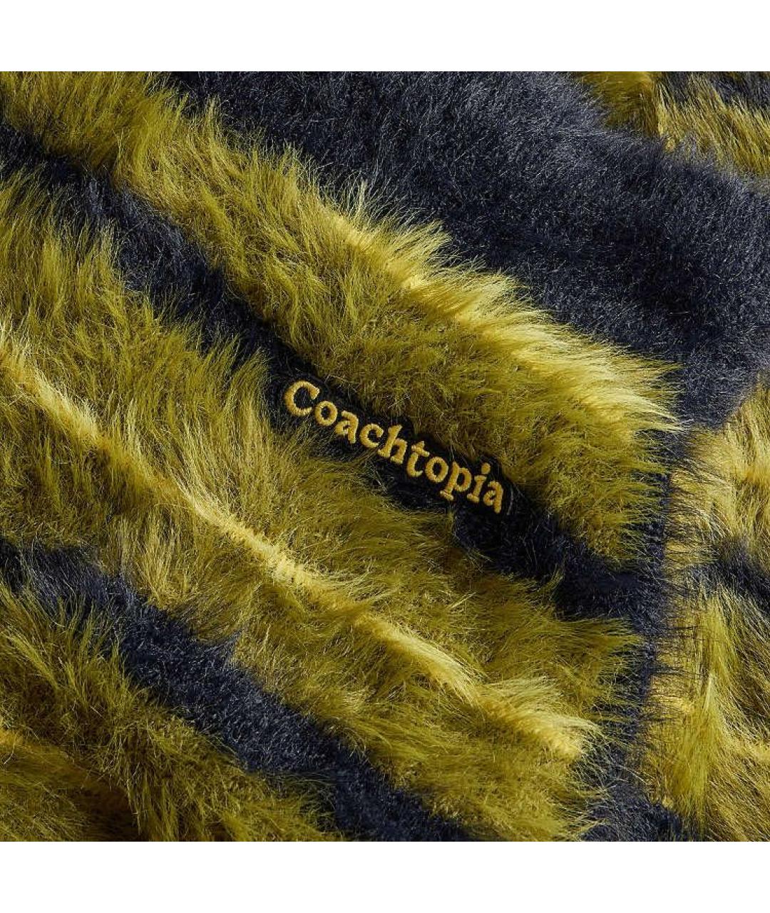 COACH Зеленые полиэстеровые прямые брюки, фото 3