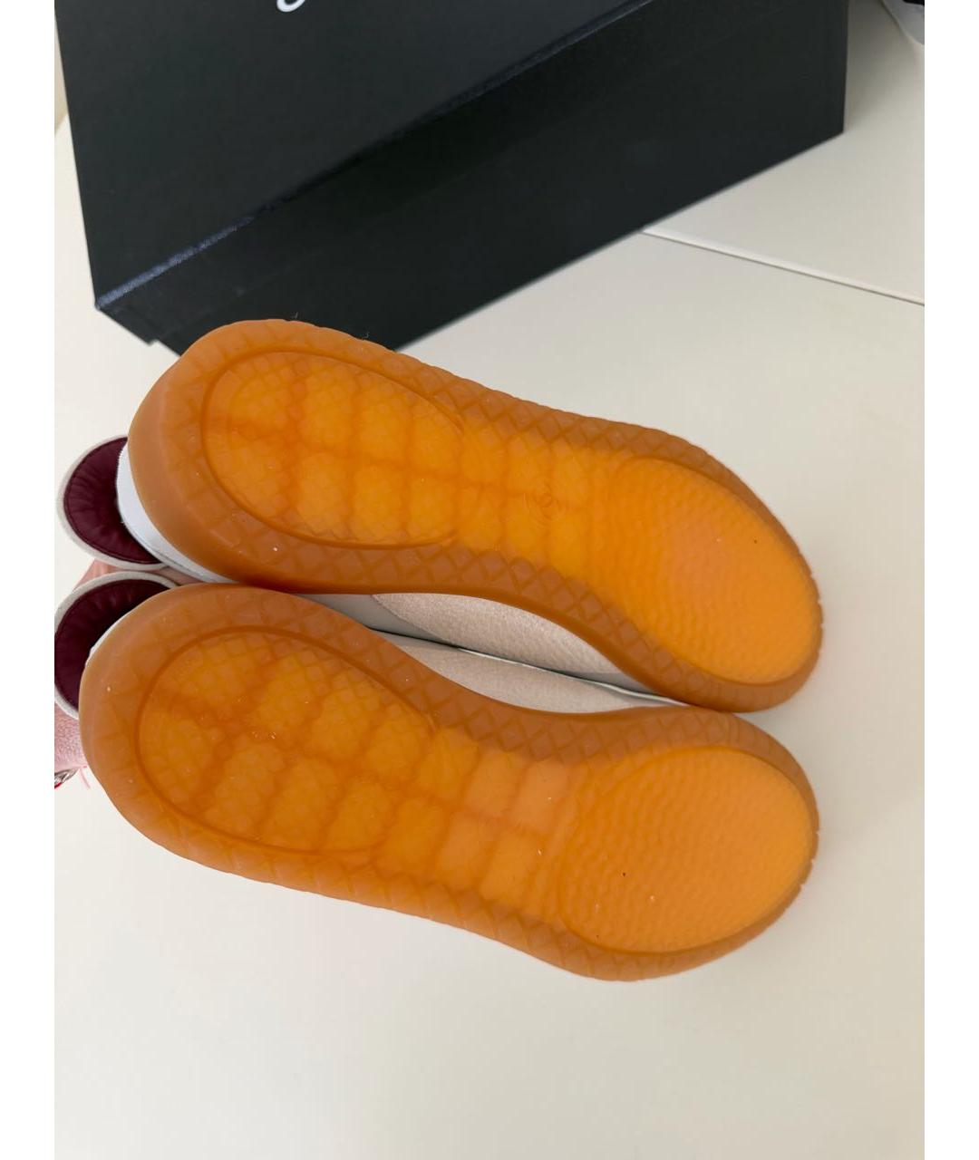 CHANEL Белые кожаные кеды, фото 5