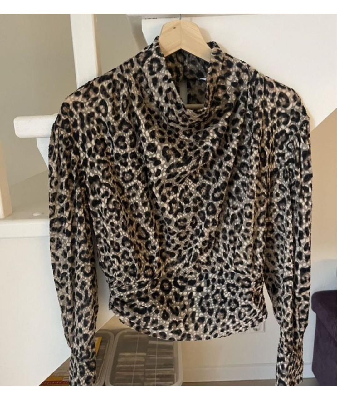 IRO Коричневая блузы, фото 7