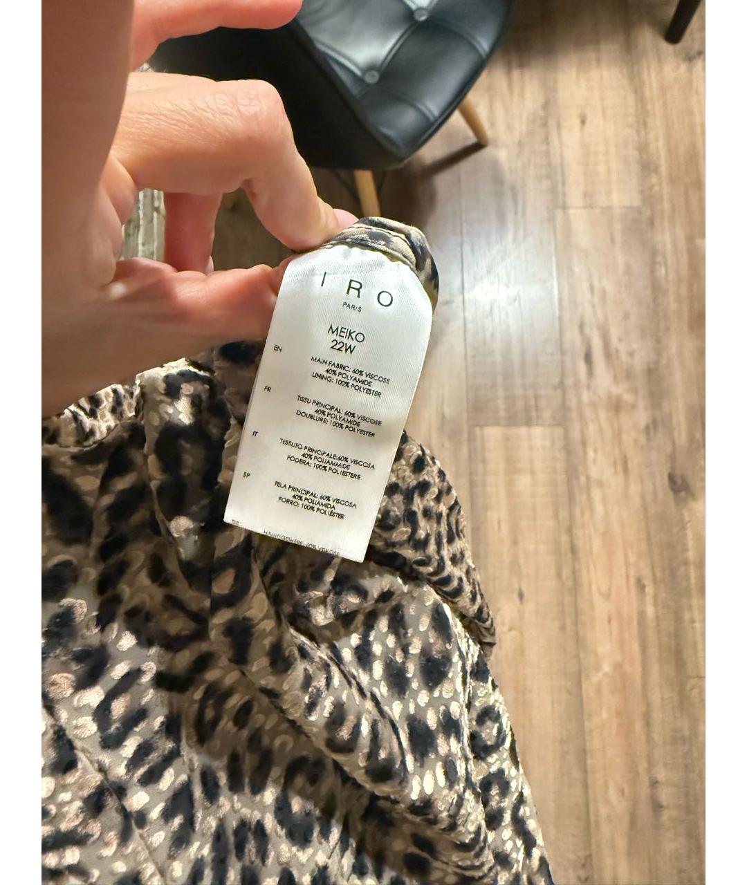 IRO Коричневая блузы, фото 4