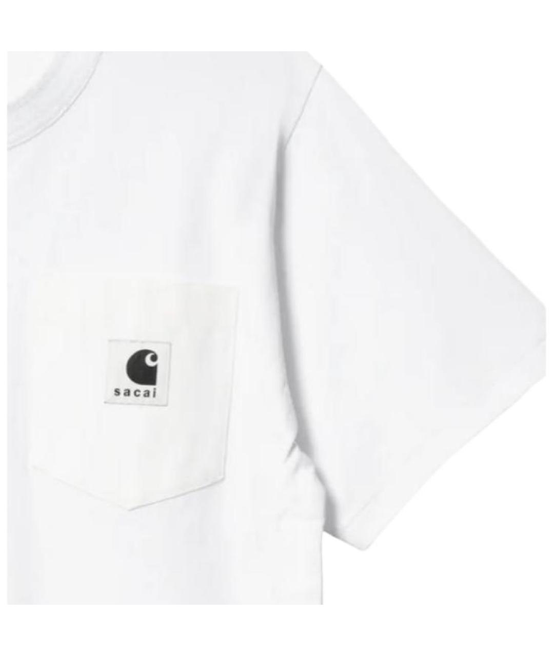 SACAI Белая футболка, фото 5